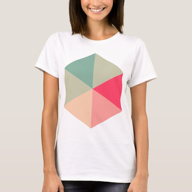 Colour Hexagon 04 T-Shirt (Front)