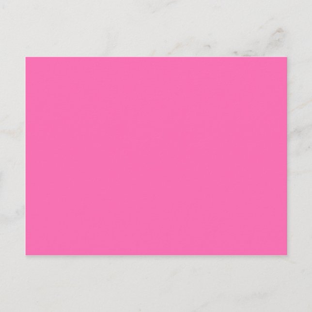 colour hotpink postcard (Front)