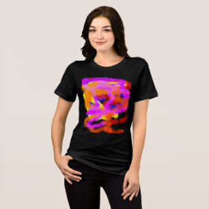 Colour Ideas abstract mind stress Tri-Blend Shirt