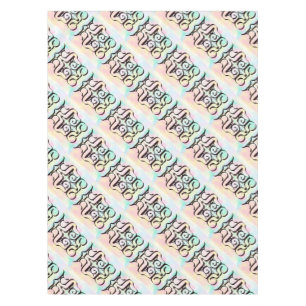 colour illustrations tablecloth