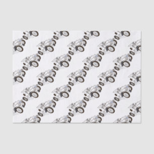 colour illustrations tissue paper