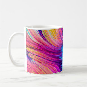 Colour In Motion series. Abstract design made of F Coffee Mug