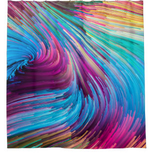 Colour In Motion series. Background design of liqu