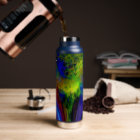 "Colour Infusion" (w/pop-up straw) Water Bottle