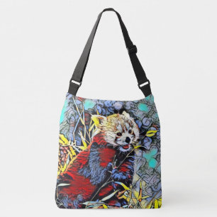 Colour Kick - Red Panda Crossbody Bag
