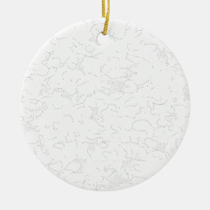 Colour Latest Custom TextLogo Ceramic Ornament