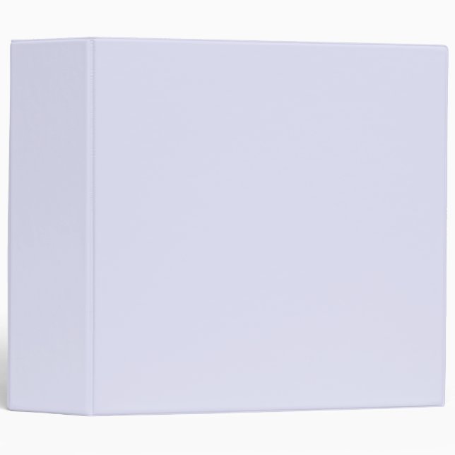 colour lavender binder (Front/Spine)