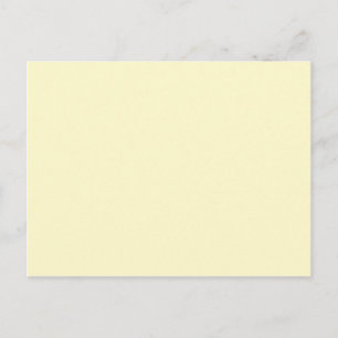 colour lemon chiffon postcard