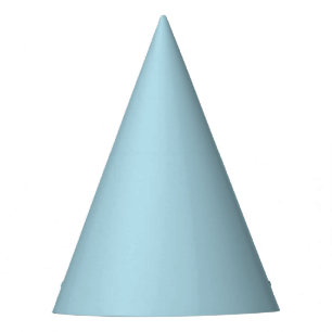 colour light blue party hat