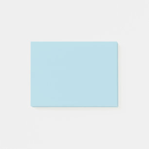 colour light blue post-it notes