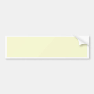 colour light goldenrod yellow bumper sticker
