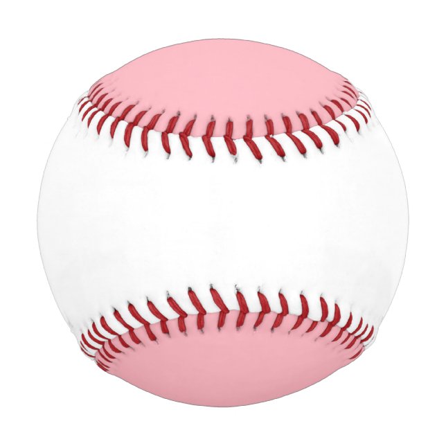 colour light pink baseball (Back)