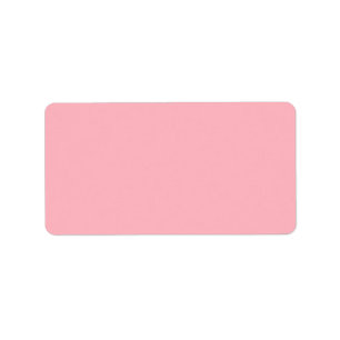 colour light pink label