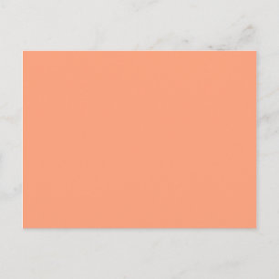 colour light salmon postcard