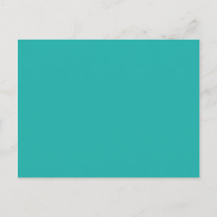 colour light sea green postcard