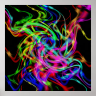 colour light show poster