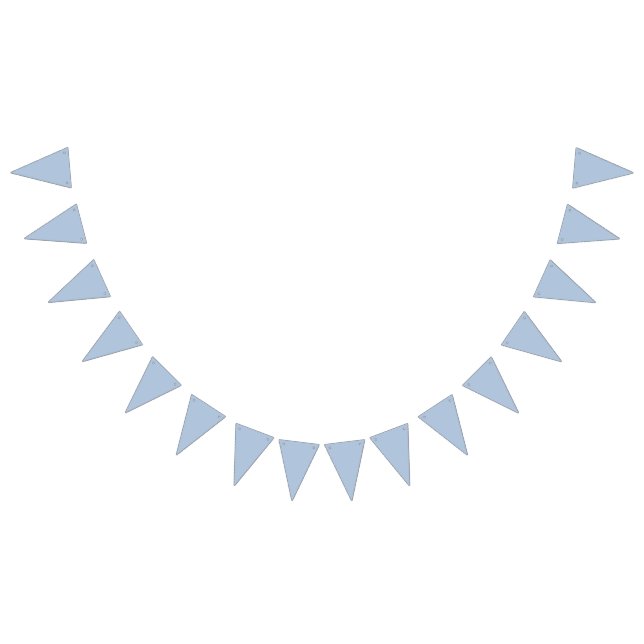 colour light steel blue bunting flags (All)