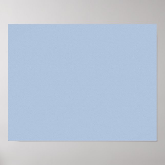 colour light steel blue poster (Front)