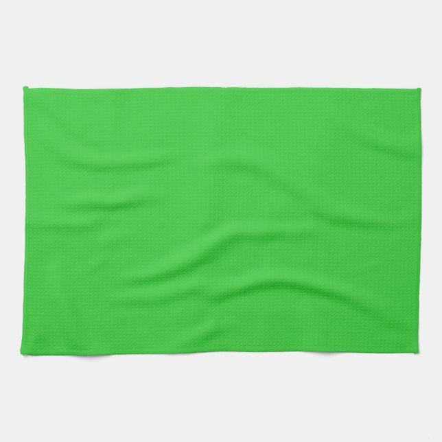 colour lime green kitchen towel (Horizontal)
