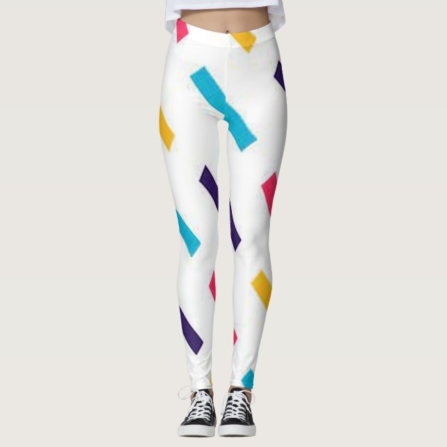 Colour Lines Leggings (Front)