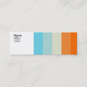 Colour loving - Customized Mini Business Card