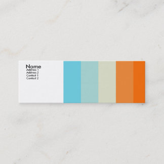 Colour loving - Customized Mini Business Card