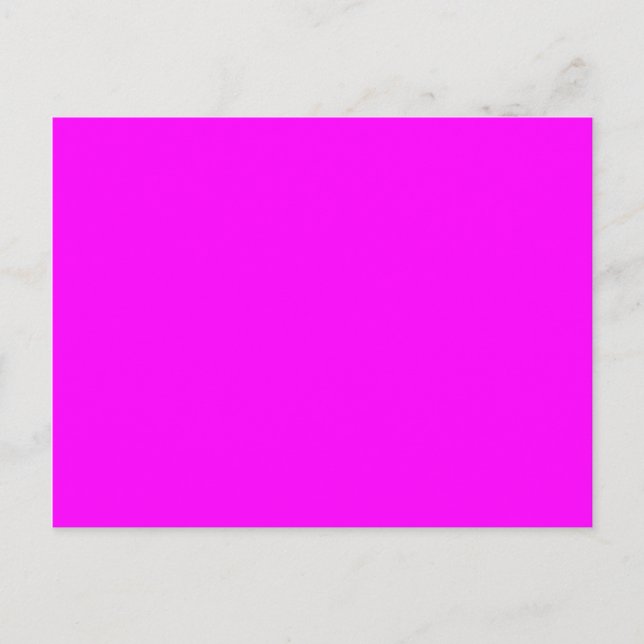 colour magenta postcard (Front)