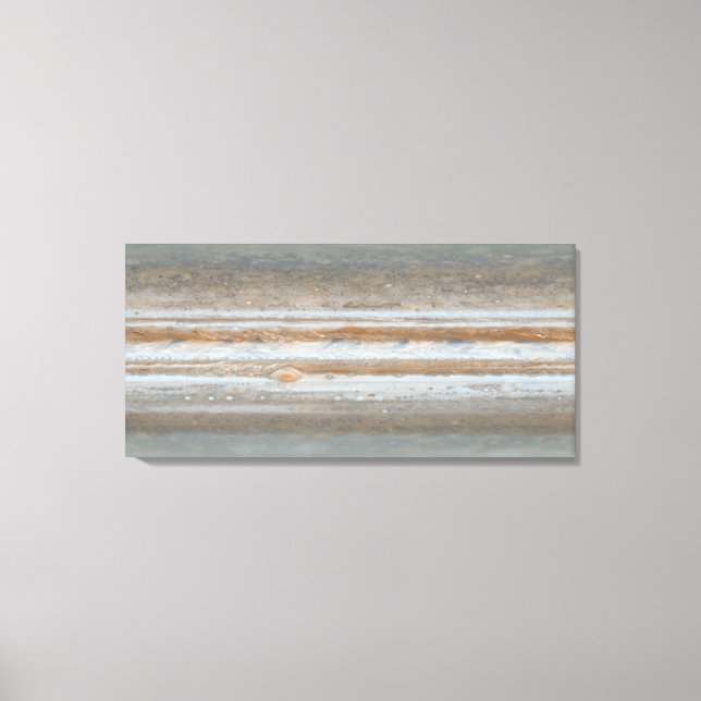 Colour map of Jupiter 2 Canvas Print (Front)