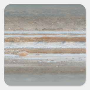 Colour map of Jupiter 2 Square Sticker