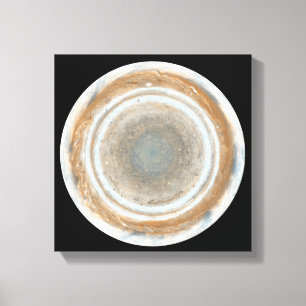 Colour map of Jupiter Canvas Print