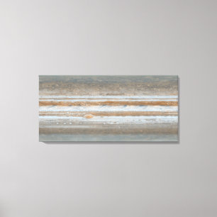Colour map of Jupiter Canvas Print