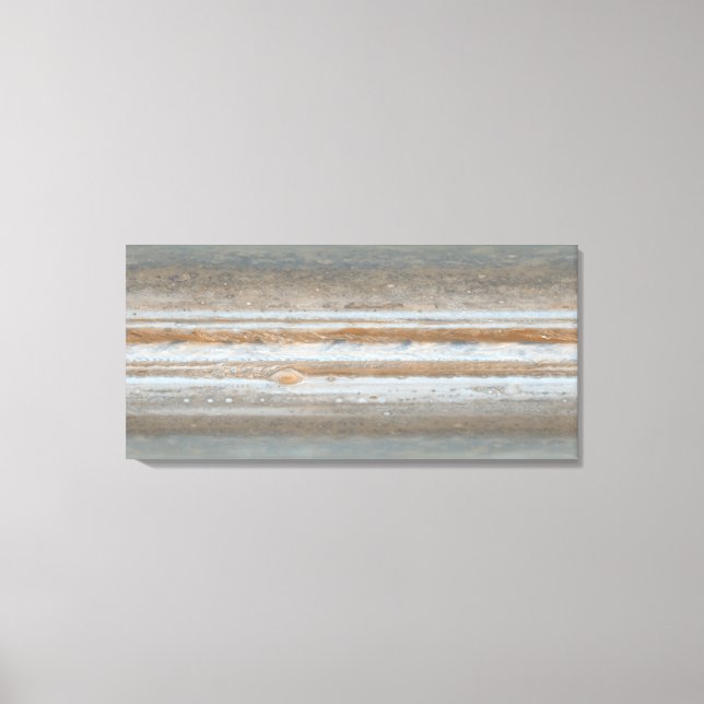 Colour map of Jupiter Canvas Print (Front)
