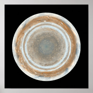 Colour map of Jupiter Poster