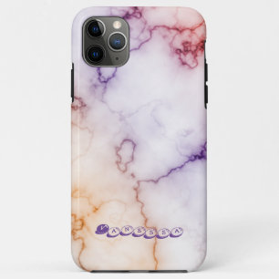 Colour Marble Pattern Personalization iPhone 11 Pro Max Case