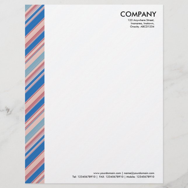 Colour Margin - Stripes 310515 (011) Letterhead (Front)