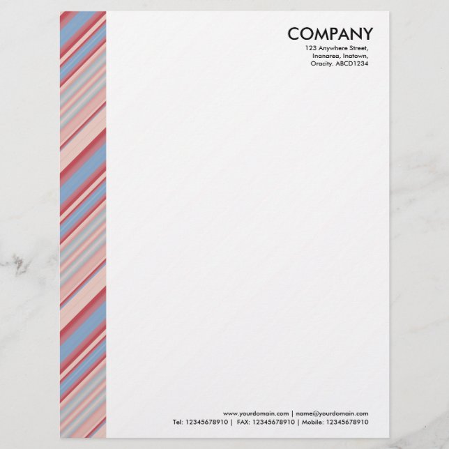 Colour Margin - Stripes 310515 (012) Letterhead (Front)