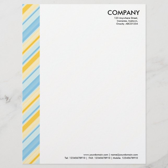 Colour Margin - Stripes 310515 (03) Letterhead (Front)