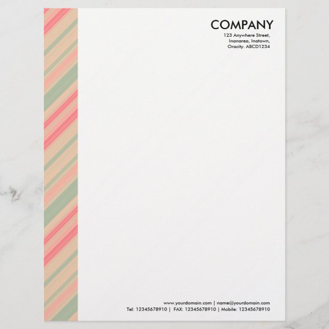 Colour Margin - Stripes 310515 (05) Letterhead (Front)