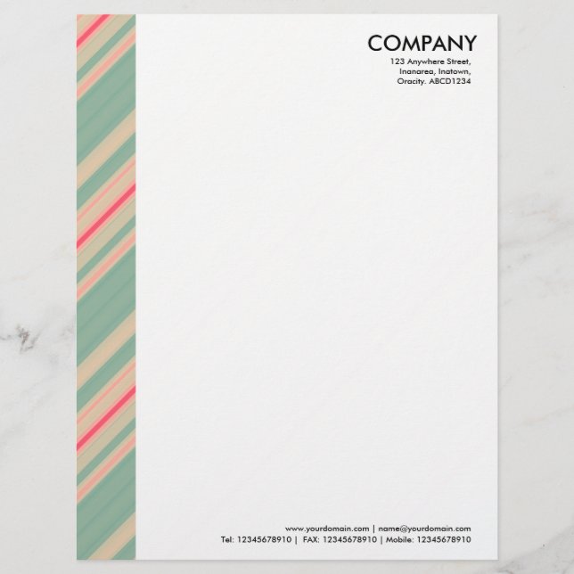 Colour Margin - Stripes 310515 (07) Letterhead (Front)
