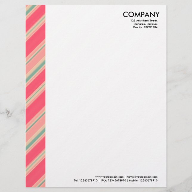 Colour Margin - Stripes 310515 (08) Letterhead (Front)