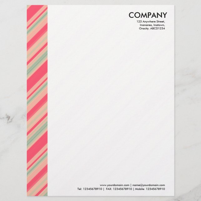 Colour Margin - Stripes 310515 (09) Letterhead (Front)