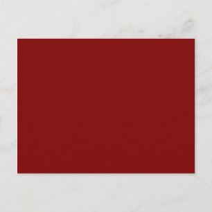 colour maroon postcard