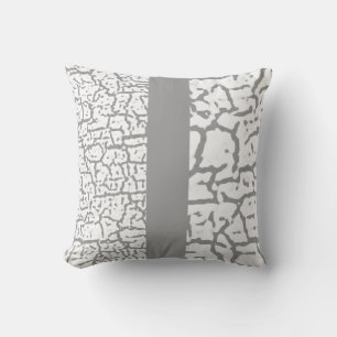 Colour Match Crackle Paint Customizable Throw Pillow