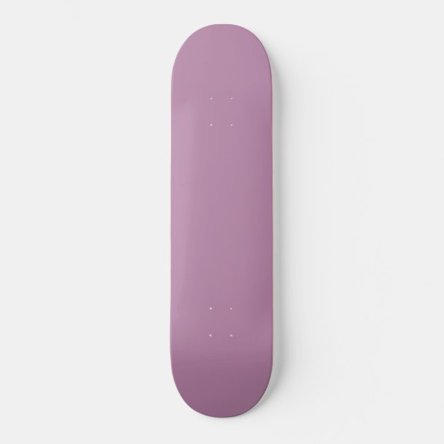 colour mauve skateboard (Front)