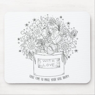 Colour Me beautiful Mouse Pad