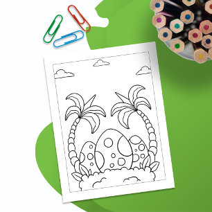 Colour Me Dinosaur Eggs   Activity Cards