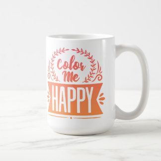 Colour Me Happy Coffee Mug
