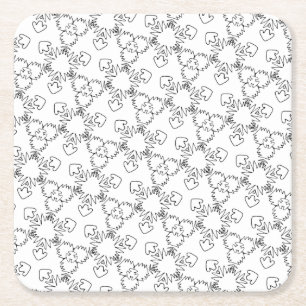 colour me stars and arrows coaster