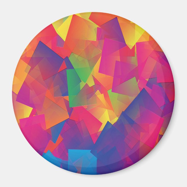 Colour me Wildly.... Magnet (Front)