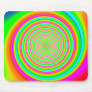 Colour Mesh 9 Swirl Mousepad